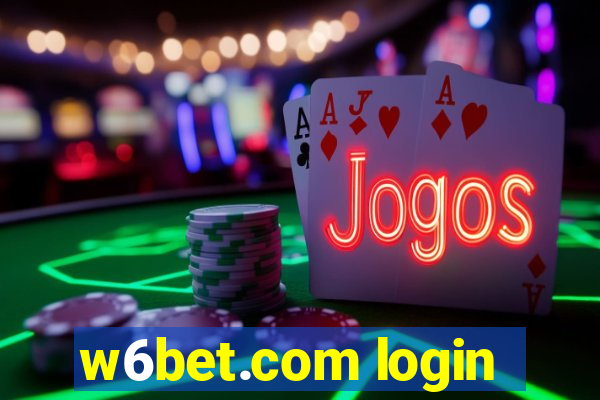 w6bet.com login